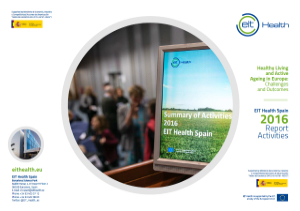 EIT Health Spain 2016 Report on Activities