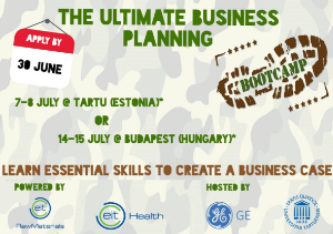 Cross-KIC Business Planning Bootcamps in Tartu and Budapest