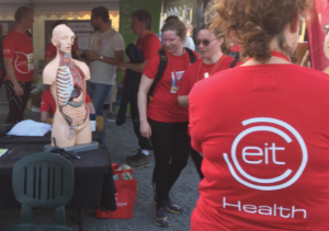 EIT Health Campus promotes healthy living at Uppsala run