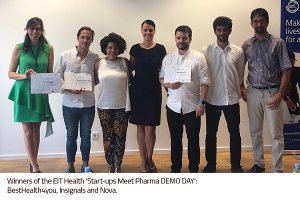 EIT Health InnoStars dominates in Start-ups Meet Pharma 2019