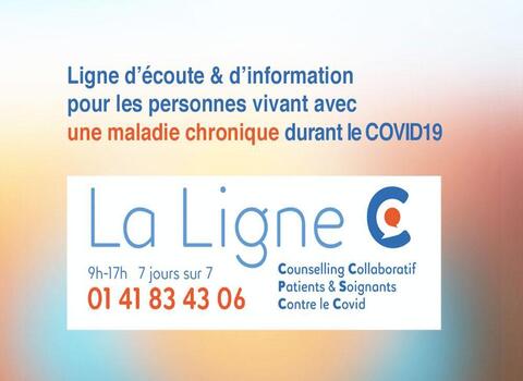 [Communiqué de presse] - EIT Health France soutient l’initiative LA LIGNE C, 1ère ligne d’écoute et d’information sur le COVID-19 pour aider les personnes vivant avec une maladie chronique