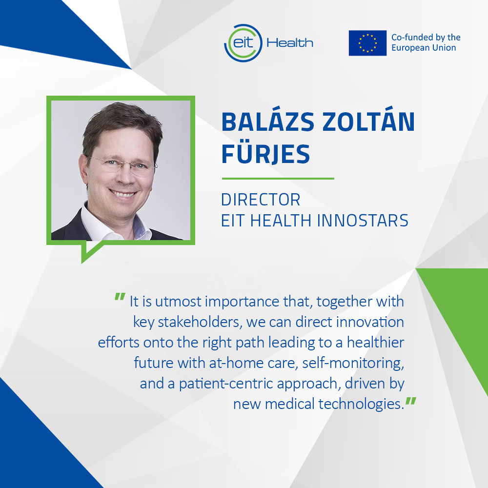 Balázs Fürjes, Managing Director, at EIT Health InnoStars