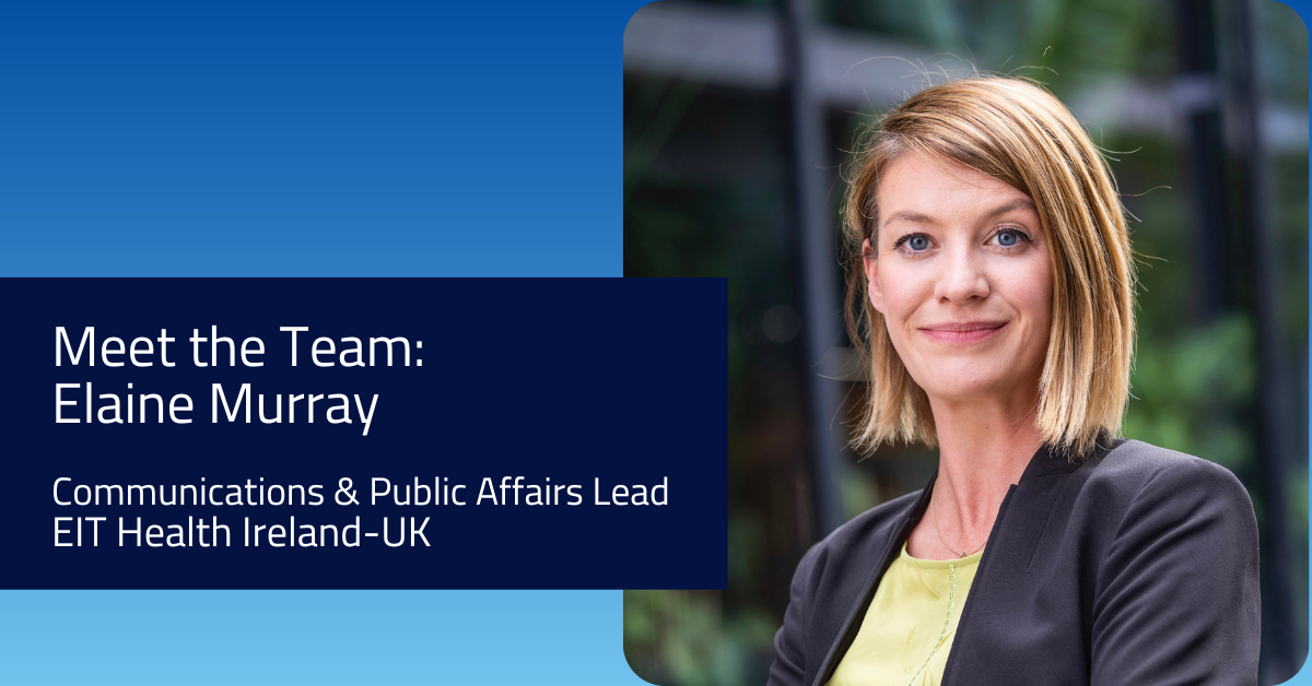 'Meet the Team' - Elaine Murray - EIT Health