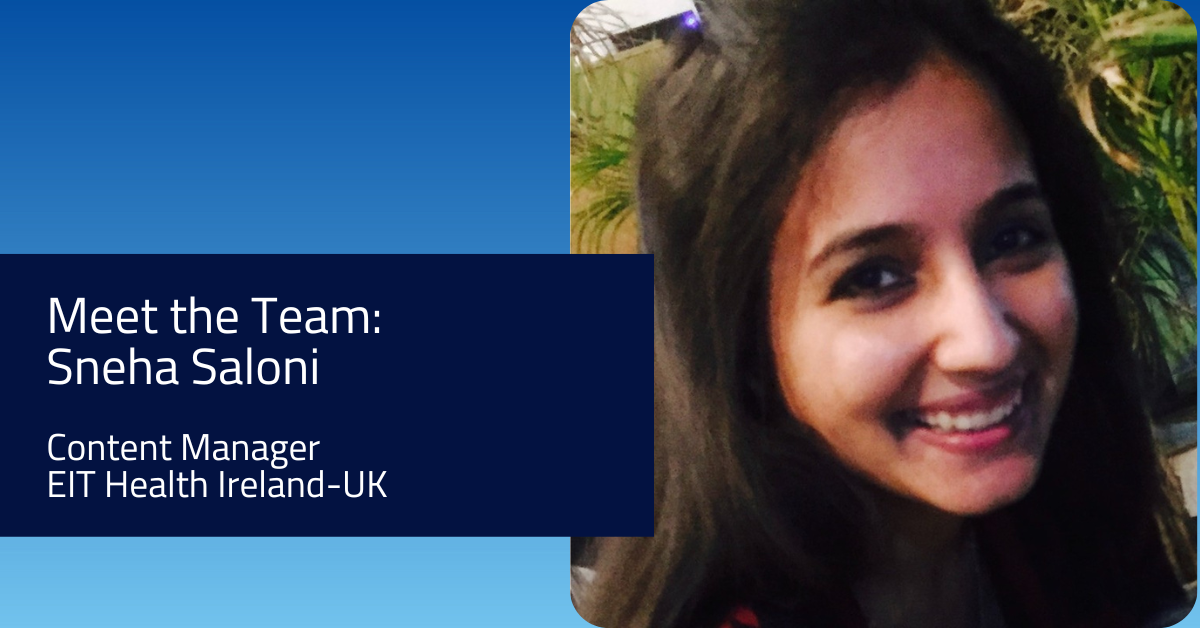 ‘Meet the Team’ – Sneha Saloni