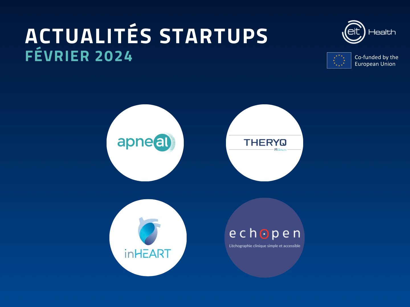 Février 2024 : Les projets des startups soutenues par EIT Health France ...