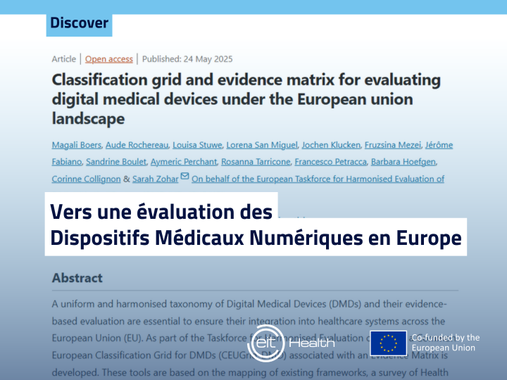 Une publication scientifique pose les bases d’une évaluation harmonisée des dispositifs médicaux numériques